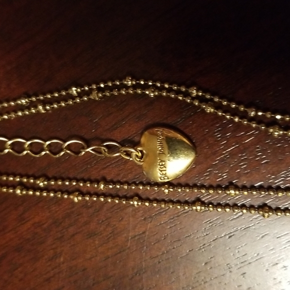 Vintage Betsey Johnson Leopard Print Heart Necklace - Picture 9 of 10